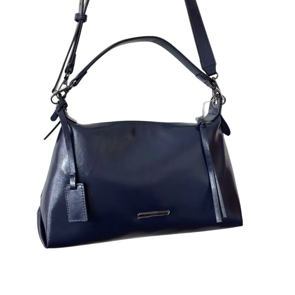 Aldo boho shoulder crossbody bag blue new